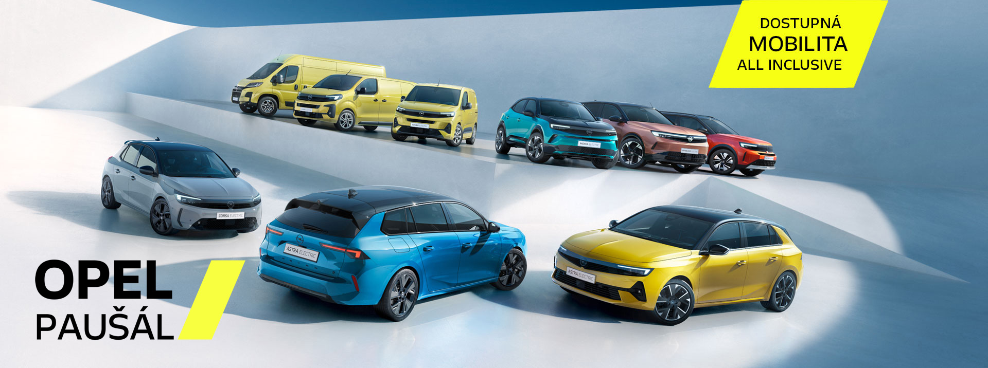 Operativní leasing Opel Paušál